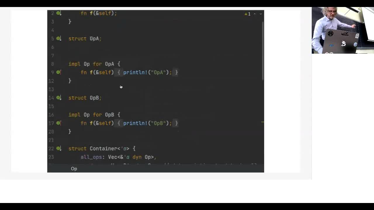 Rust : comparaison avec les autres langages, généricité