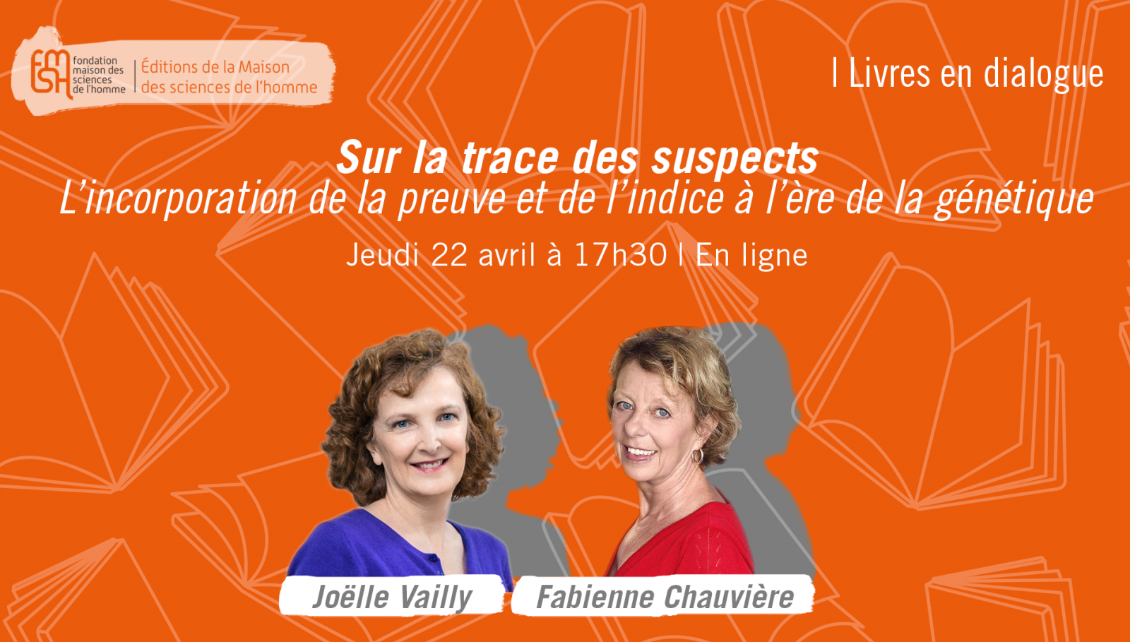 Soirée de présentation de l'ouvrage "Sur la trace des suspects"