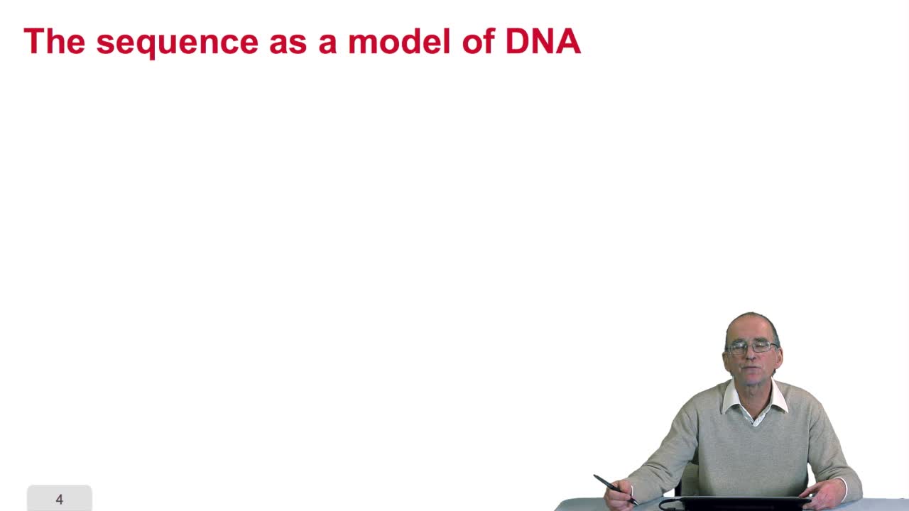 2.1. The sequence as a model of DNA