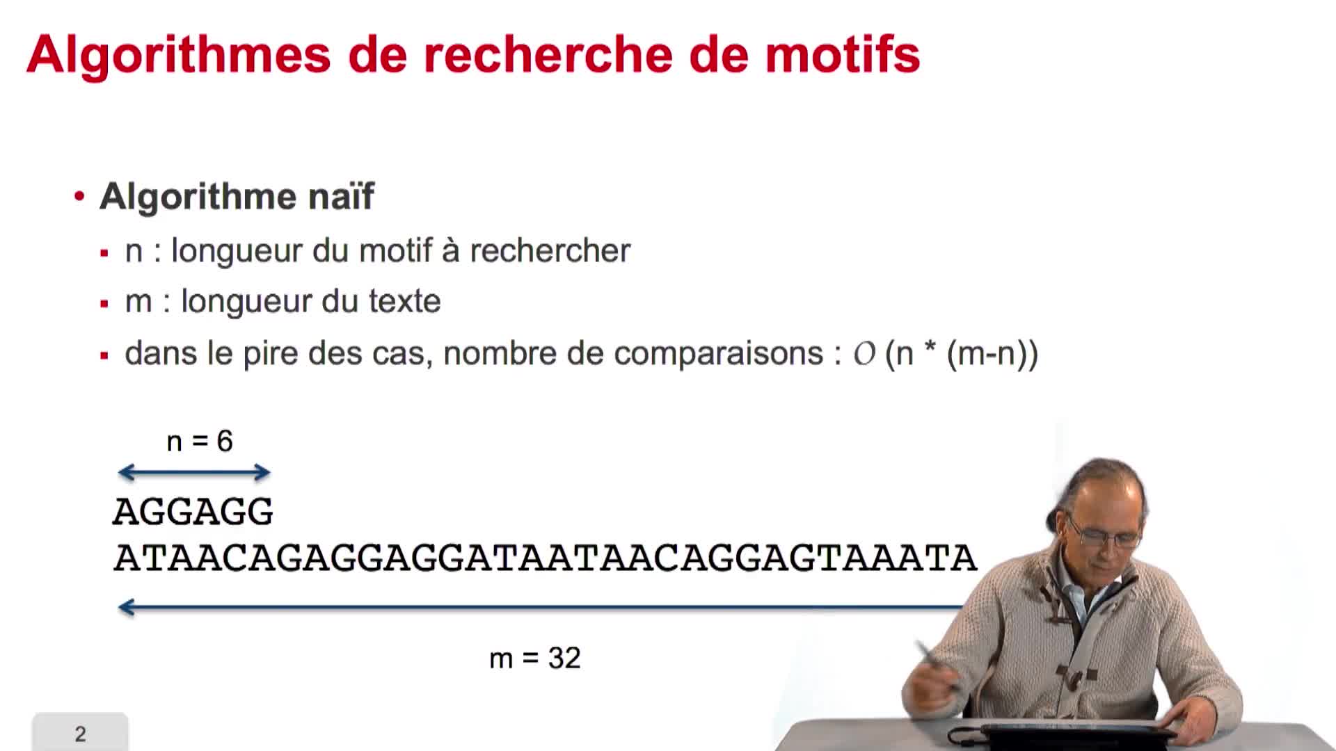 3.6. L’algorithme de Boyer-Moore