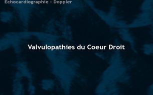 Valvulopathies du cœur droit