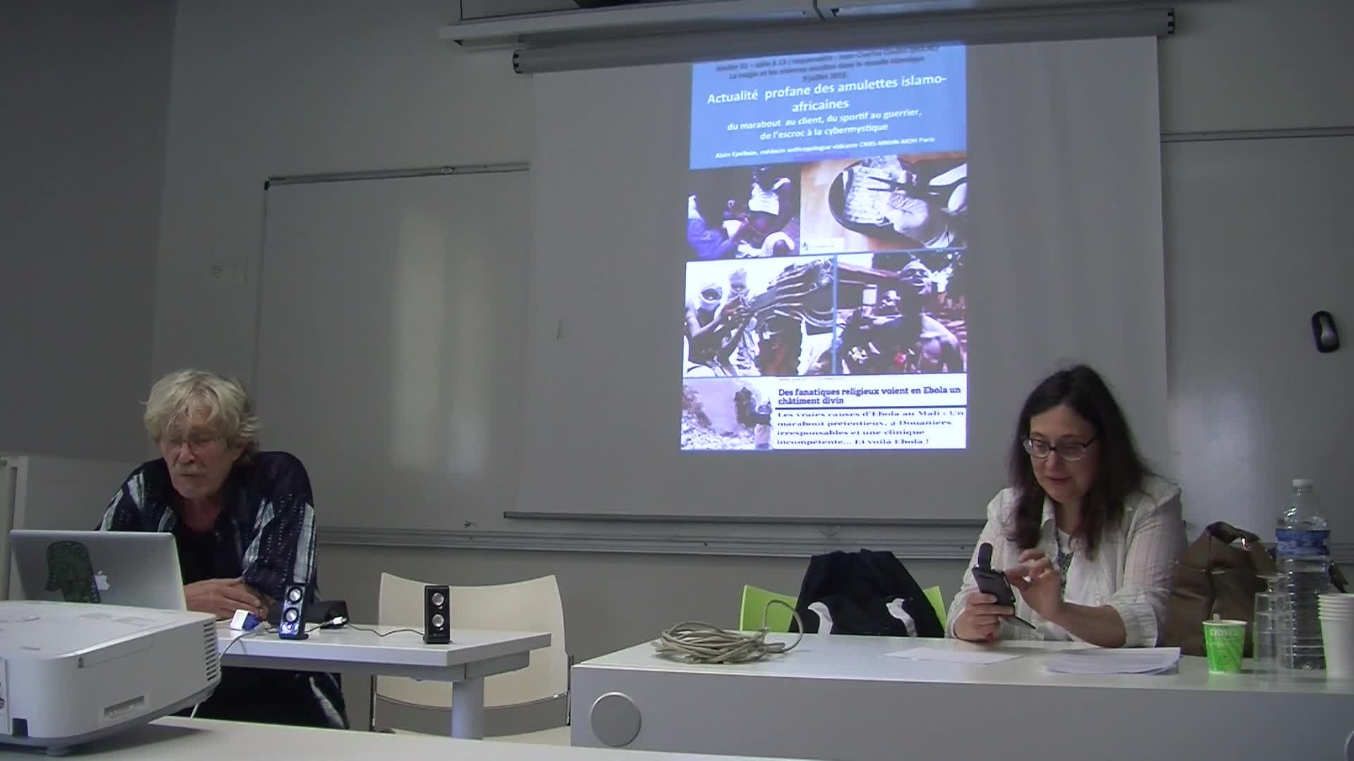Alain Epelboin - Actualité des amulettes islamo-africaines : du marabout au client, du sportif aux guerriers antibalaka de République centrafricaine, à la cybermystique