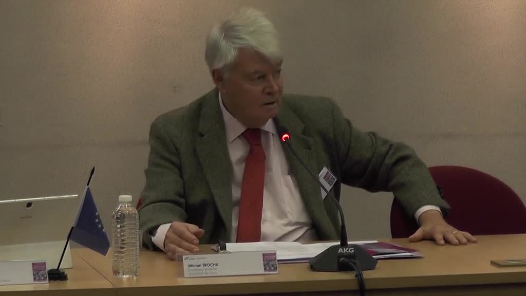Michel TROCHU, Professeur émérite à l’Université de Tours, "La notion d’investissement et les systèmes de règlement des différends investisseurs- Etats dans les accords de partenariats entre l’UE et les pays d’Asie- Pacifique "