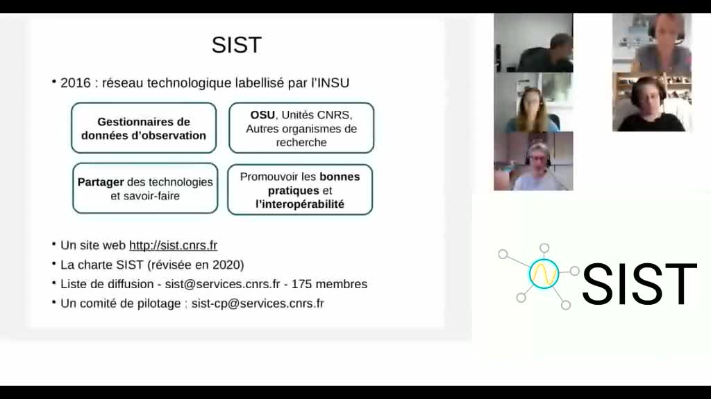 Webinaires SIST 2020-21 - Aude Chambodut (Chargée de mission science ouverte INSU) : La certification CoreTrustSeal