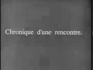 Chronique d'une rencontre