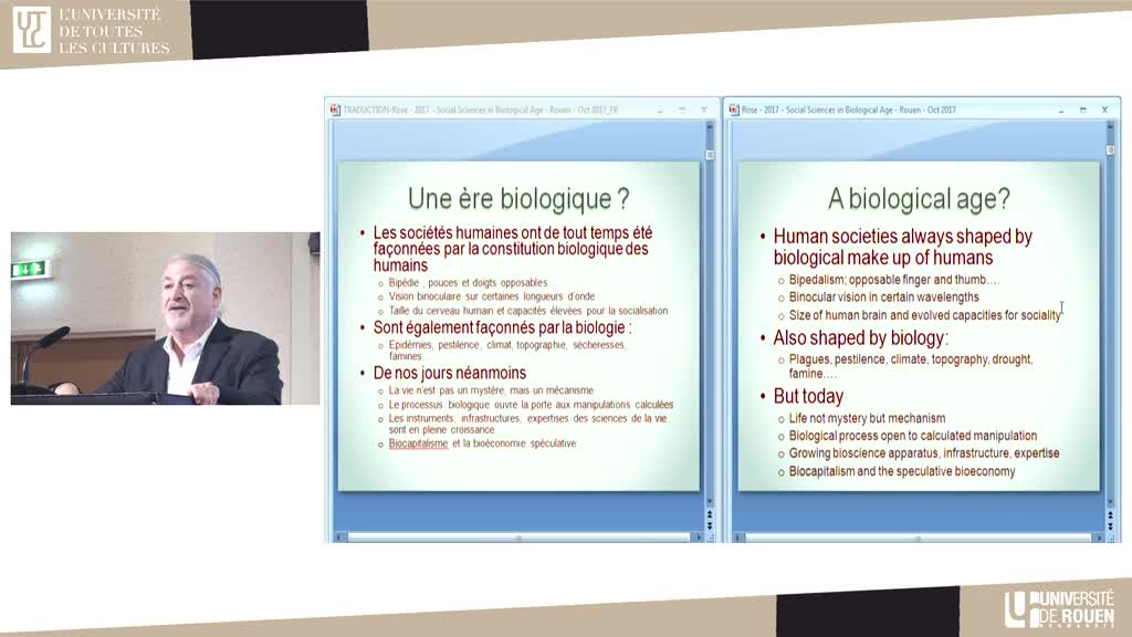 Annual social science lecture, the social sciences in a biological age